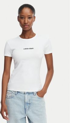 Calvin Klein Jeans - Bluzka damska ze sklepu: MODIVO w kategorii: Bluzki damskie - zdjęcie WP-EBWP-BKLVO-LN0_0000305955029