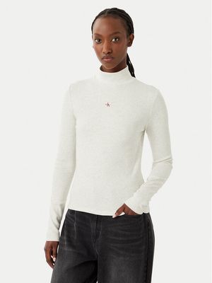 Sweter damski casualowy Calvin Klein Jeans ze sklepu: MODIVO w kategorii: Swetry damskie - zdjęcie WP-EBWP-BKLVO-LN0_0000305955104