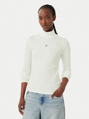 Sweter damski casualowy Calvin Klein Jeans ze sklepu: MODIVO w kategorii: Swetry damskie - zdjęcie WP-EBWP-BKLVO-LN0_0000305955180