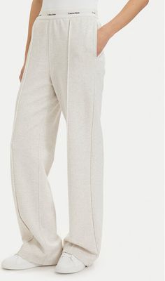 Calvin Klein Jeans - Spodnie damskie w sportowym stylu ze sklepu: MODIVO w kategorii: Spodnie damskie - zdjęcie WP-EBWP-BKLVO-LN0_0000305955210