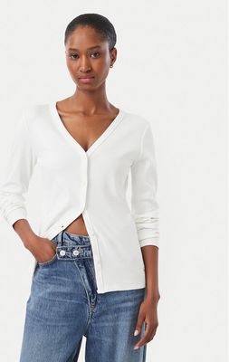 Calvin Klein Jeans - Bluzka damska casual ze sklepu: MODIVO w kategorii: Bluzki damskie - zdjęcie WP-EBWP-BKLVO-LN0_0000305955449