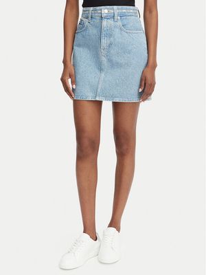 Spódnica casualowa Calvin Klein Jeans ze sklepu: MODIVO w kategorii: Spódnice - zdjęcie WP-EBWP-BKLVO-LN0_0000305955456