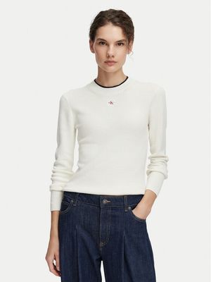 Sweter damski zimowy Calvin Klein Jeans ze sklepu: MODIVO w kategorii: Swetry damskie - zdjęcie WP-EBWP-BKLVO-LN0_0000305955524