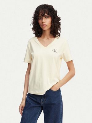 Bluzka damska wiosenna Calvin Klein Jeans ze sklepu: MODIVO w kategorii: Bluzki damskie - zdjęcie WP-EBWP-BKLVO-LN0_0000305955586