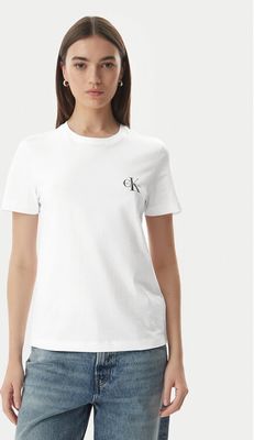Calvin Klein Jeans - Bluzka damska wiosenna ze sklepu: MODIVO w kategorii: Bluzki damskie - zdjęcie WP-EBWP-BKLVO-LN0_0000305955616