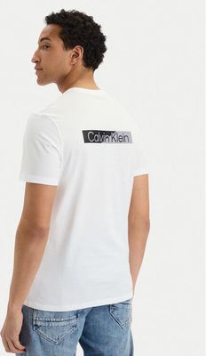T-shirt męski w stylu młodzieżowym Calvin Klein ze sklepu: MODIVO w kategorii: T-shirty męskie - zdjęcie WP-EBWP-BKLVO-LN0_0000305956378
