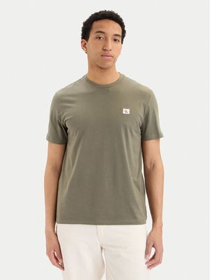 T-shirt męski casualowy na wiosnę Calvin Klein Jeans ze sklepu: MODIVO w kategorii: T-shirty męskie - zdjęcie WP-EBWP-BKLVO-LN0_0000305956873