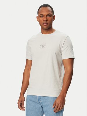 T-shirt męski casual Calvin Klein Jeans ze sklepu: MODIVO w kategorii: T-shirty męskie - zdjęcie WP-EBWP-BKLVO-LN0_0000305956880