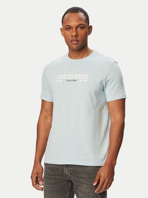 T-shirt męski Calvin Klein Jeans ze sklepu: MODIVO w kategorii: T-shirty męskie - zdjęcie WP-EBWP-BKLVO-LN0_0000305956965