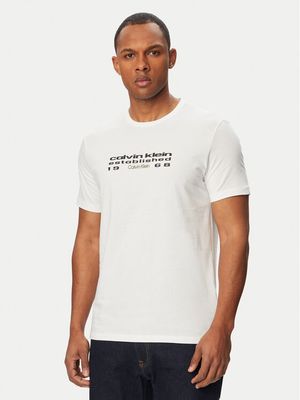 T-shirt męski Calvin Klein Jeans ze sklepu: MODIVO w kategorii: T-shirty męskie - zdjęcie WP-EBWP-BKLVO-LN0_0000305956996
