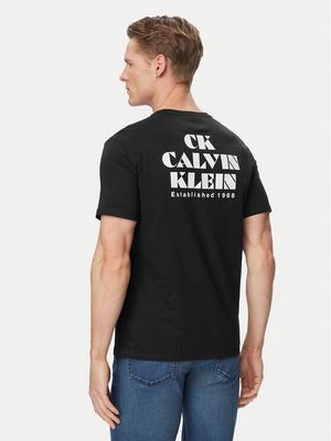 T-shirt męski w stylu młodzieżowym Calvin Klein Jeans ze sklepu: MODIVO w kategorii: T-shirty męskie - zdjęcie WP-EBWP-BKLVO-LN0_0000305957009