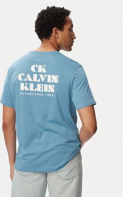 T-shirt męski młodzieżowy Calvin Klein Jeans ze sklepu: MODIVO w kategorii: T-shirty męskie - zdjęcie WP-EBWP-BKLVO-LN0_0000305957016