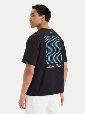 T-shirt męski na wiosnę Calvin Klein Jeans ze sklepu: MODIVO w kategorii: T-shirty męskie - zdjęcie WP-EBWP-BKLVO-LN0_0000305957115