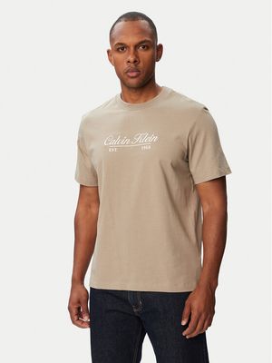 T-shirt męski w stylu młodzieżowym Calvin Klein Jeans ze sklepu: MODIVO w kategorii: T-shirty męskie - zdjęcie WP-EBWP-BKLVO-LN0_0000305957207