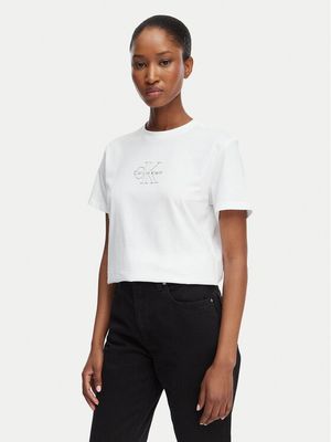 Bluzka damska Calvin Klein Jeans ze sklepu: MODIVO w kategorii: Bluzki damskie - zdjęcie WP-EBWP-BKLVO-LN0_0000305957436