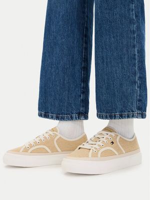 Trampki damskie na wiosnę Tommy Hilfiger ze sklepu: MODIVO w kategorii: Trampki damskie - zdjęcie WP-EBWP-BKLVO-LN0_0000305961044