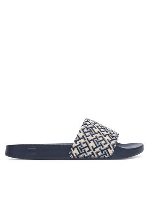 Klapki damskie na lato Tommy Hilfiger ze sklepu: MODIVO w kategorii: Klapki damskie - zdjęcie WP-EBWP-BKLVO-LN0_0000305961266