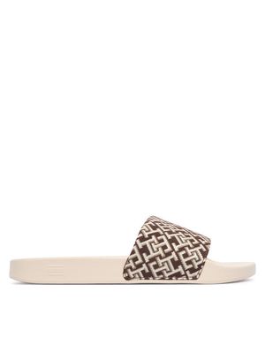 Klapki damskie na lato Tommy Hilfiger ze sklepu: MODIVO w kategorii: Klapki damskie - zdjęcie WP-EBWP-BKLVO-LN0_0000305961273