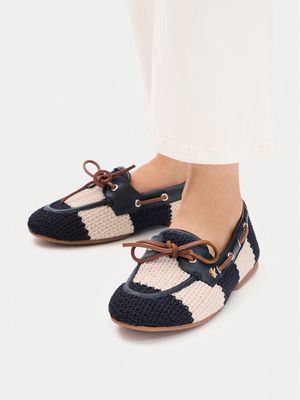 Mokasyny jesienne Tommy Hilfiger ze sklepu: MODIVO w kategorii: Mokasyny damskie - zdjęcie WP-EBWP-BKLVO-LN0_0000305961396