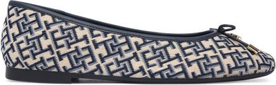 Balerinki wiosenne Tommy Hilfiger ze sklepu: MODIVO w kategorii: Balerinki - zdjęcie WP-EBWP-BKLVO-LN0_0000305961426