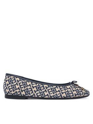 Balerinki wiosenne Tommy Hilfiger ze sklepu: MODIVO w kategorii: Balerinki - zdjęcie WP-EBWP-BKLVO-LN0_0000305961426