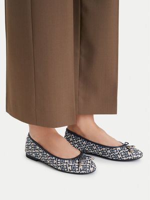 Balerinki wiosenne Tommy Hilfiger ze sklepu: MODIVO w kategorii: Balerinki - zdjęcie WP-EBWP-BKLVO-LN0_0000305961426