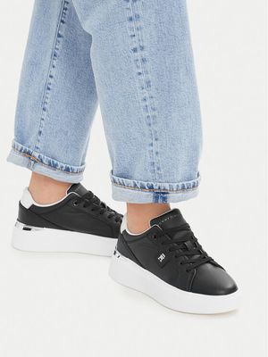 Buty sportowe damskie wiosenne Tommy Hilfiger ze sklepu: MODIVO w kategorii: Buty sportowe damskie
