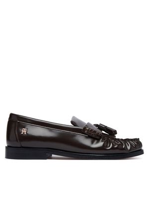 Mokasyny jesienne Tommy Hilfiger ze sklepu: MODIVO w kategorii: Mokasyny damskie - zdjęcie WP-EBWP-BKLVO-LN0_0000305961952