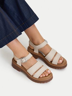 Sandały damskie na lato Timberland ze sklepu: MODIVO w kategorii: Sandały damskie - zdjęcie WP-EBWP-BKLVO-LN0_0000305962119