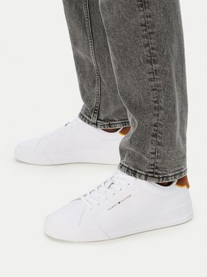 Buty sportowe męskie wiosenne Tommy Hilfiger ze sklepu: MODIVO w kategorii: Buty sportowe męskie - zdjęcie WP-EBWP-BKLVO-LN0_0000305962454