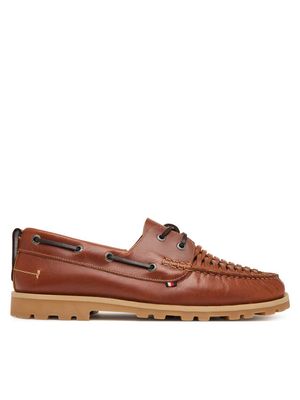 Mokasyny męskie na jesień Tommy Hilfiger ze sklepu: MODIVO w kategorii: Mokasyny męskie - zdjęcie WP-EBWP-BKLVO-LN0_0000305962843