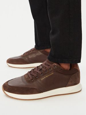 Buty sportowe męskie jesienne Tommy Hilfiger ze sklepu: MODIVO w kategorii: Buty sportowe męskie - zdjęcie WP-EBWP-BKLVO-LN0_0000305962904