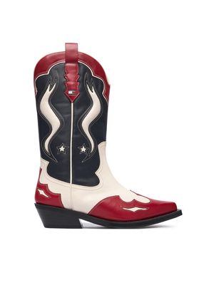 Botki jesienne Tommy Jeans ze sklepu: MODIVO w kategorii: Botki - zdjęcie WP-EBWP-BKLVO-LN0_0000305963079