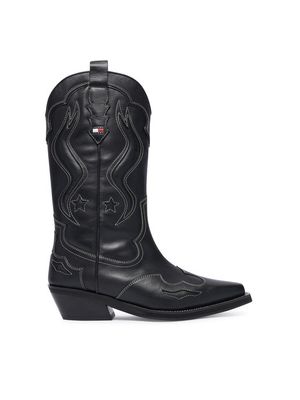 Tommy Jeans - Kozaki damskie na zimę ze sklepu: MODIVO w kategorii: Kozaki damskie - zdjęcie WP-EBWP-BKLVO-LN0_0000305963086