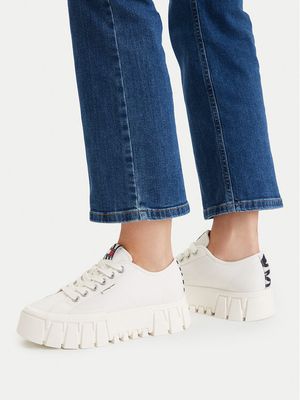 Buty sportowe damskie wiosenne Tommy Jeans ze sklepu: MODIVO w kategorii: Buty sportowe damskie - zdjęcie WP-EBWP-BKLVO-LN0_0000305963192