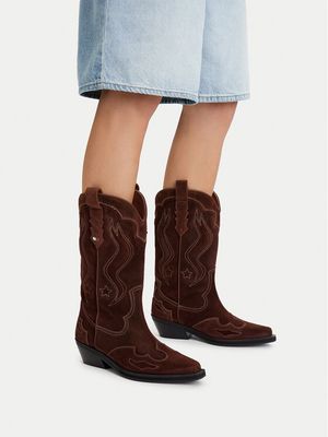 Botki jesienne Tommy Jeans ze sklepu: MODIVO w kategorii: Botki - zdjęcie WP-EBWP-BKLVO-LN0_0000305963215