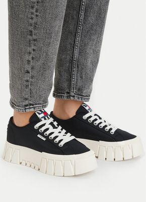 Buty sportowe damskie na wiosnę Tommy Jeans ze sklepu: MODIVO w kategorii: Buty sportowe damskie - zdjęcie WP-EBWP-BKLVO-LN0_0000305963222