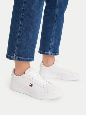 Buty sportowe damskie na wiosnę Tommy Jeans ze sklepu: MODIVO w kategorii: Buty sportowe damskie - zdjęcie WP-EBWP-BKLVO-LN0_0000305963239