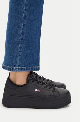 Tommy Jeans - Buty sportowe damskie wiosenne ze sklepu: MODIVO w kategorii: Buty sportowe damskie - zdjęcie WP-EBWP-BKLVO-LN0_0000305963307