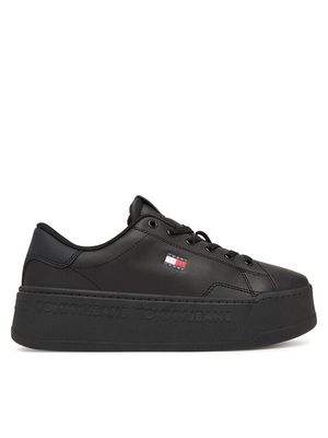 Tommy Jeans - Buty sportowe damskie na jesień ze sklepu: MODIVO w kategorii: Buty sportowe damskie - zdjęcie WP-EBWP-BKLVO-LN0_0000305963307