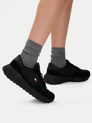 Buty sportowe damskie na wiosnę Tommy Jeans ze sklepu: MODIVO w kategorii: Buty sportowe damskie - zdjęcie WP-EBWP-BKLVO-LN0_0000305963376