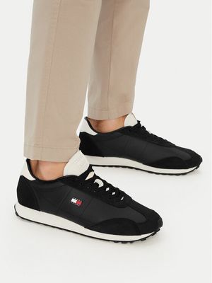 Buty sportowe męskie jesienne Tommy Jeans ze sklepu: MODIVO w kategorii: Buty sportowe męskie - zdjęcie WP-EBWP-BKLVO-LN0_0000305963796