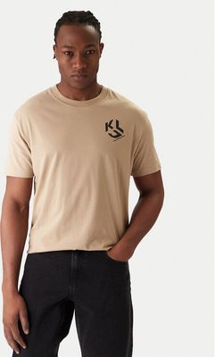 Karl Lagerfeld Jeans - T-shirt męski wiosenny ze sklepu: MODIVO w kategorii: T-shirty męskie - zdjęcie WP-EBWP-BKLVO-LN0_0000305965127