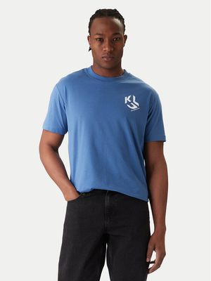 Karl Lagerfeld Jeans - T-shirt męski ze sklepu: MODIVO w kategorii: T-shirty męskie - zdjęcie WP-EBWP-BKLVO-LN0_0000305965141