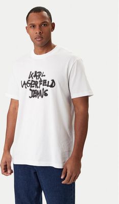 T-shirt męski Karl Lagerfeld Jeans ze sklepu: MODIVO w kategorii: T-shirty męskie - zdjęcie WP-EBWP-BKLVO-LN0_0000305965240