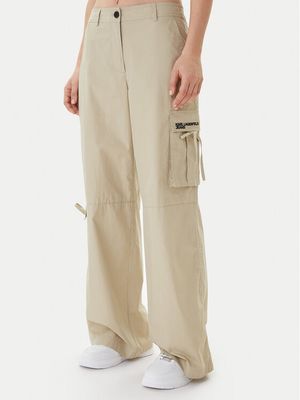 Karl Lagerfeld Jeans - Spodnie damskie na wiosnę ze sklepu: MODIVO w kategorii: Spodnie damskie - zdjęcie WP-EBWP-BKLVO-LN0_0000305965417