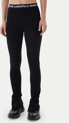 Spodnie damskie casual Karl Lagerfeld Jeans ze sklepu: MODIVO w kategorii: Spodnie damskie - zdjęcie WP-EBWP-BKLVO-LN0_0000305965424
