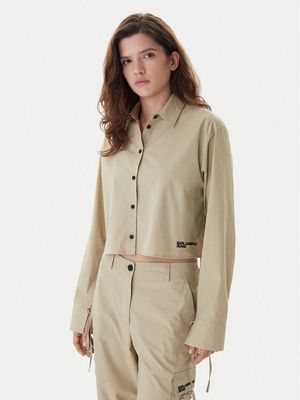 Bluzka damska casualowa Karl Lagerfeld Jeans ze sklepu: MODIVO w kategorii: Bluzki damskie - zdjęcie WP-EBWP-BKLVO-LN0_0000305965486