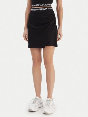 Karl Lagerfeld Jeans - Spódnica ze sklepu: MODIVO w kategorii: Spódnice - zdjęcie WP-EBWP-BKLVO-LN0_0000305965493