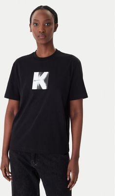 Karl Lagerfeld Jeans - Bluzka damska na wiosnę ze sklepu: MODIVO w kategorii: Bluzki damskie - zdjęcie WP-EBWP-BKLVO-LN0_0000305965585